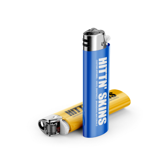a version of a lighters with hittn skins on it