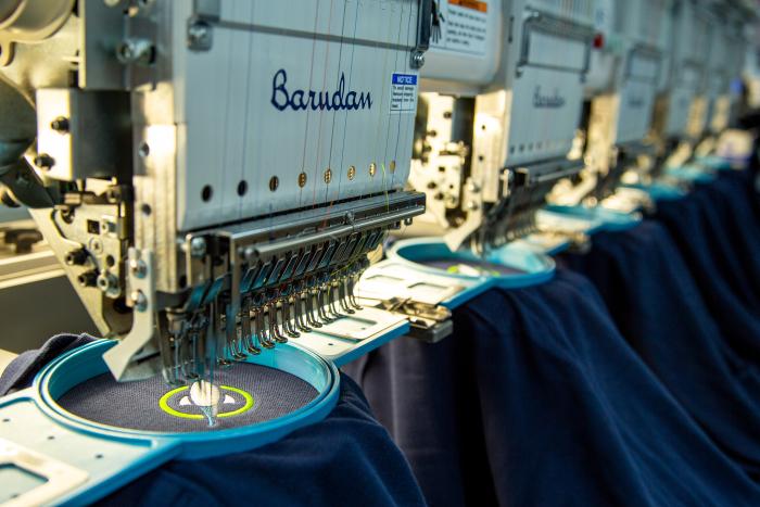 Company Logo Embroidery on Polo